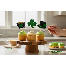 St. Patrick's Day Cupcake Assorted Topper Choose Package Amount