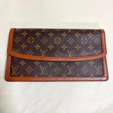 Auth Louis Vuitton Monogram Pochette Dame GM Clutch Hand Bag M51810 from Japan