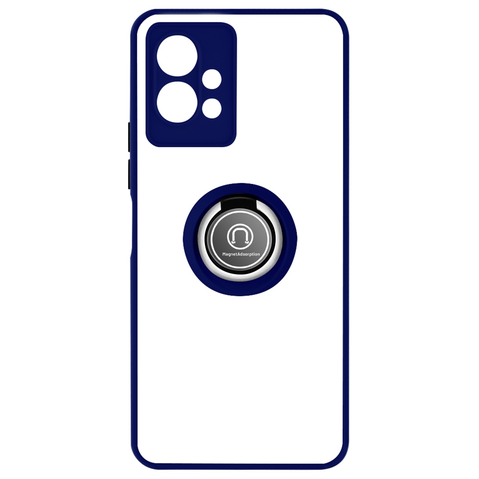 Coque Antichoc Vivo Y55 5G Avizar avec Anneau Rotatif à 360 Degrés