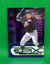 2005 DONRUSS ZENITH MIGUEL CABRERA EPIX MOMENT PURPLE 86/100 MARLINS #E-9