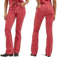 NWT New Wrangler High Rise Bold Boot Jeans in Diamond Bay Size 31 x 32