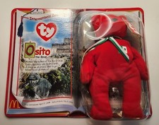 McDonald's Ty Beanie Babies Osito the Bear 2000 Plush Toy