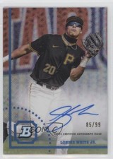 2022 Bowman Heritage Chrome Prospect Refractor 85/99 Lonnie White Jr Auto 0r4
