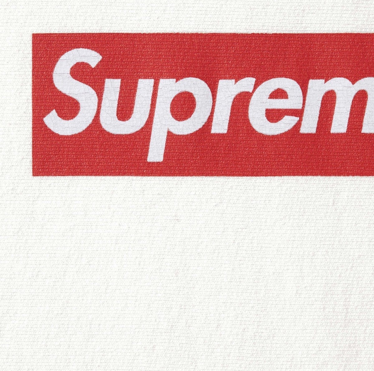 Supreme Washed Box Logo Crewneck Sweatshirt White SS25 Sz XL | eBay