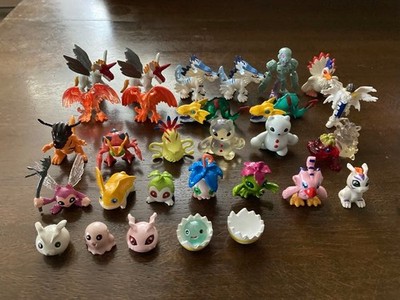 Digimon Choco Egg Figures Set Bundle Collectible Toys Lot Authentic Rare