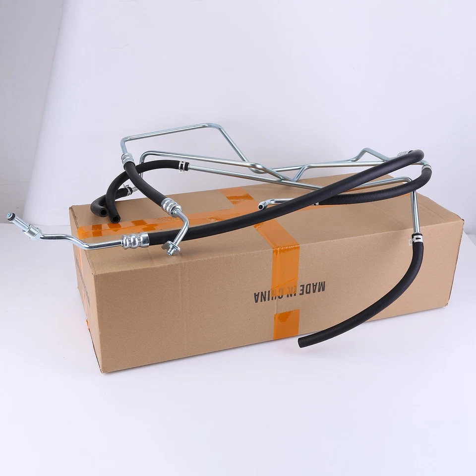 FOR 02-09 CHEVY CHEVROLET TRAILBLAZER ENVOY EXT GMC SET OF 3 POWER STEERING HOSE - Image 3 of 4