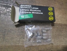 10 Sylvania 90MB Miniature Lamps Light Bulbs 90V 4W