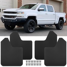 4pcs Wide Rally Mud Flaps Splash Guards Mudguards For Chevrolet Silverado 1500