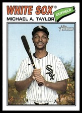 Michael A. Taylor 2026 Topps Heritage Card #45 Chicago White Sox