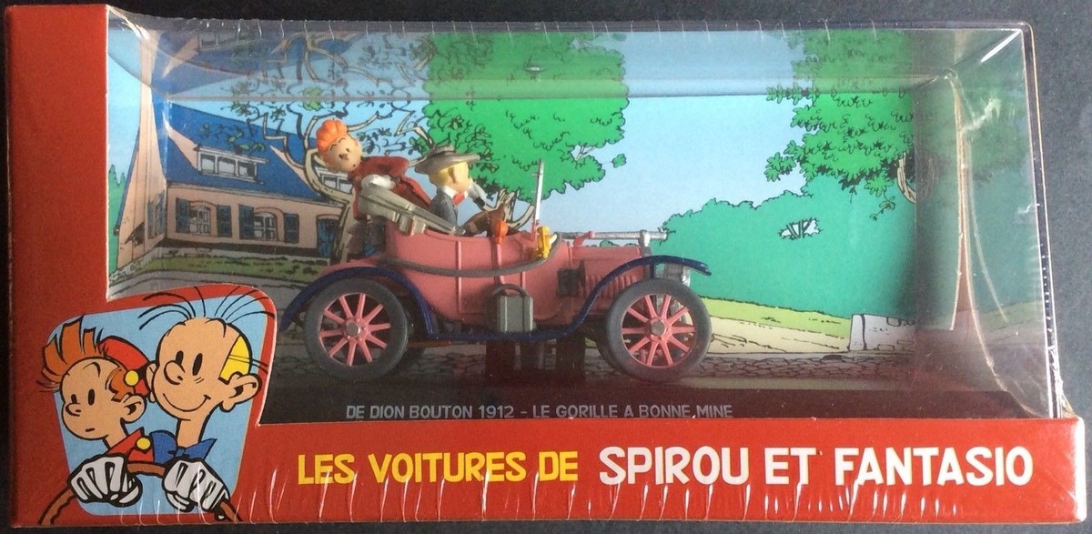 Voiture Miniature 1/43 SPIROU - De Dion Bouton 1912 - Collection Jumajo