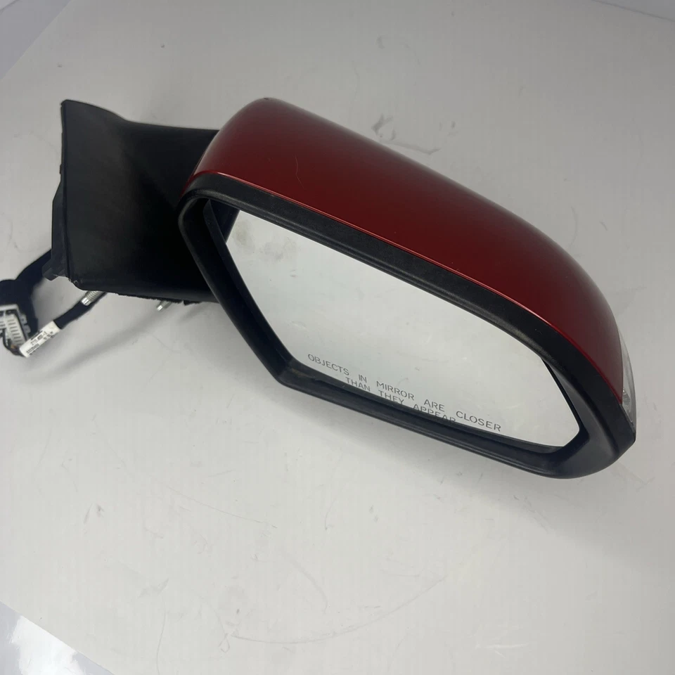 2017-20 Hyundai Elantra Passenger RH Side Power Door Mirror Red OEM 87620-F2000 - Imagem 4 de 4