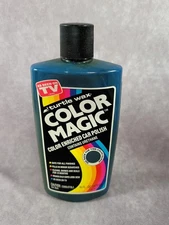 Vintage Turtle Wax Color Magic With Urethane Any Shade Dark Blue 80% Full