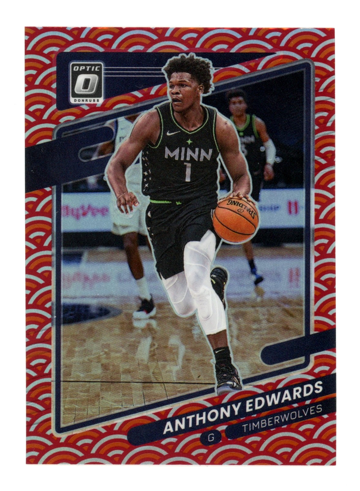 2021-22 Panini Donruss Optic Anthony Edwards Photon #83 SSP Case Hit
