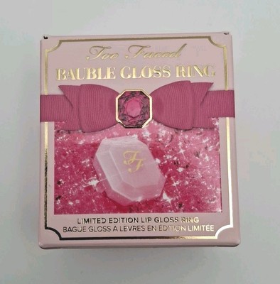 New Too Faced Bauble Gloss Ring *LIMITED EDITION* NIB - Fast Ship!
