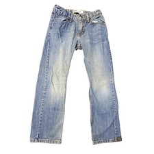 Levi's 505 Red Tab Straight Leg Denim Blue Jeans Boy's 12 Regular 26x26 