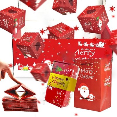 Spannende Überraschungsbox mit Konfetti für Hochzeiten Geburtstage und besonde