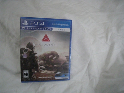 Farpoint (Sony PlayStation 4, 2017) VR Game ONLY Sealed NEW PSVR PS4 Mature