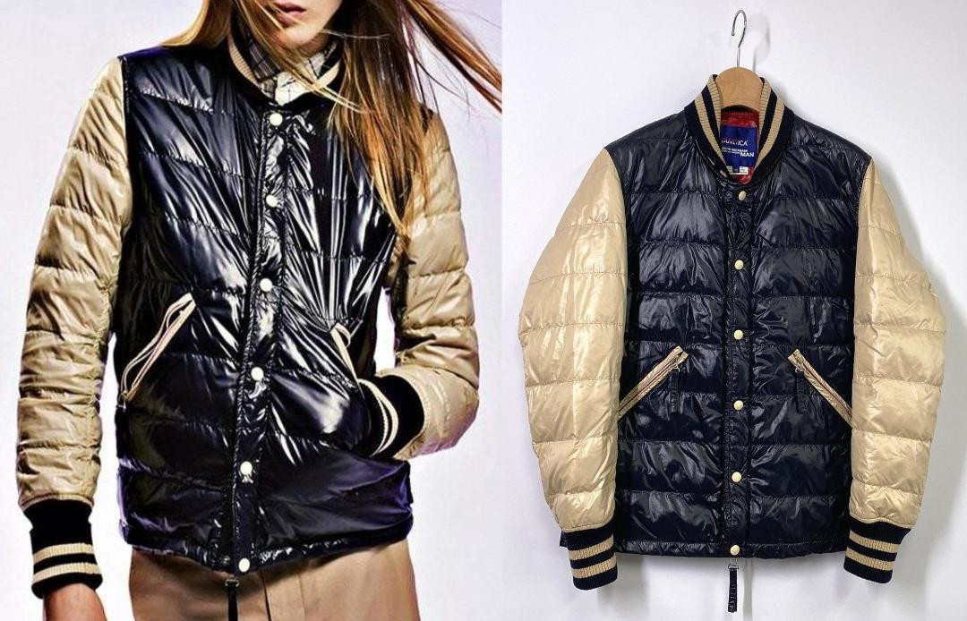 JUNYA WATANABE MAN × DUVETICA Down Coat JUNYA WATANABE man Duvetica Down Stadium Jacket Xs Size Navy