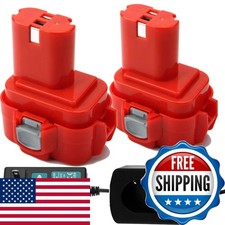 CREABEST 2Pack 3.5Ah Battery Compatible Makita 9.6V PA09 9133 9135 MK006-020M-R