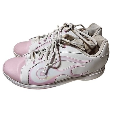 Etonic Womens Shoes GLOW IN THE DARK Flame Pink Bowling Perfect Slides Size 9