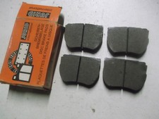 FORD CONSUL ZEPHYR ZODIAC MK2 MK3 SET NEW JURID  FRONT BRAKE PADS GDB519