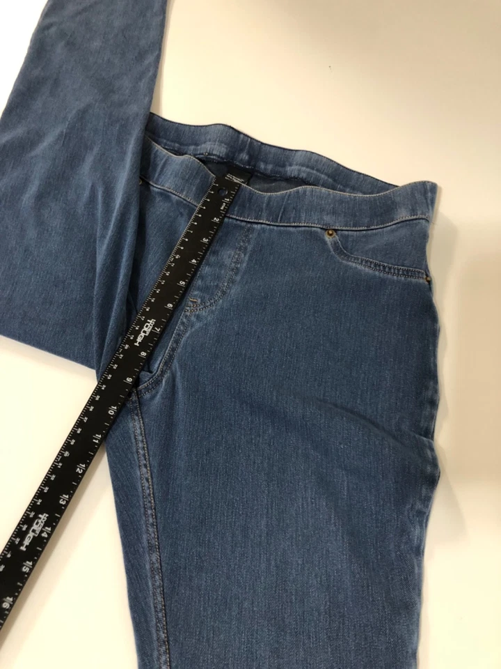 Pantalones de mezclilla elásticos para mujer talla L Foto 4 de 4