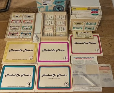 Hooked On Phonics Kit & SRA Your Reading Power Box Set Homeschool Complete 1992