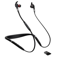 Jabra Evolve 75E Bluetooth Neckband In-Ear Headset Earbuds - New