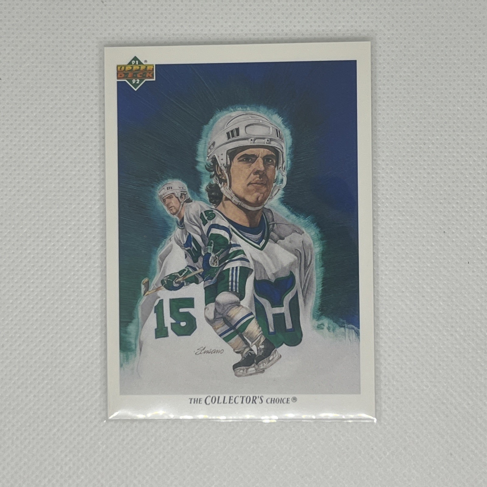 1991-92 Upper Deck - Team Checklist #84 John Cullen