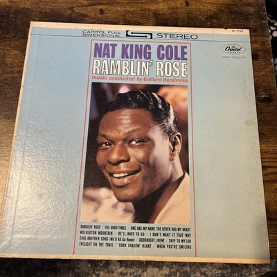 Nat King Cole Ramblin' Rose 1962 LP Vinyl Capitol Records  ST 1793 VG/EX