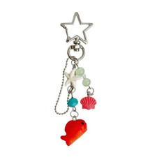 Vibrant Goldfish Phone Charm Unique Phone Chain Charm Key Accessory for Women