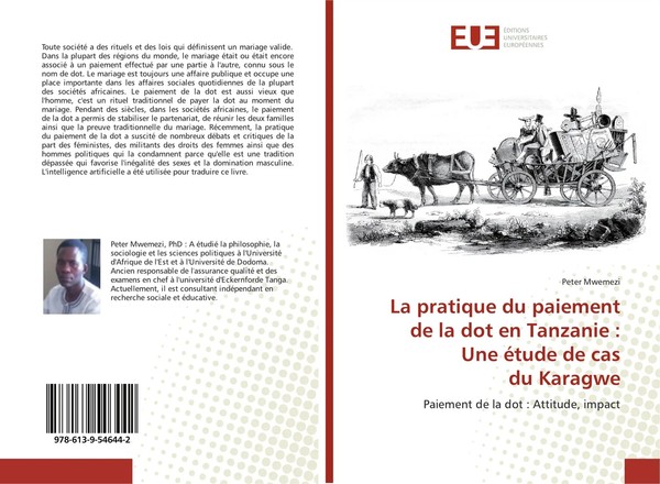 Peter Mwemezi | La Pratique Du Paiement De La Dot En Tanzanie : Une éTude De...-image