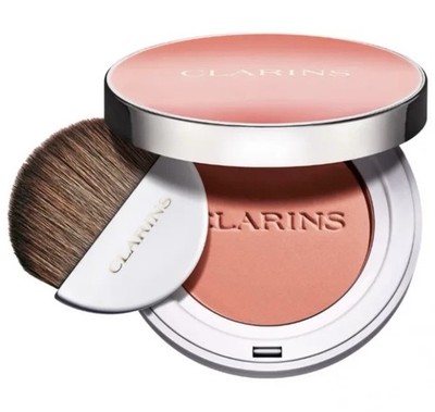 Clarins Joli Blush Radiance & Color Long Wearing Blush 06 CHEEKY CORAL 0.1 OZ