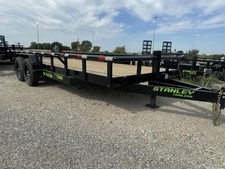 Stanley Trailers NEW 83X20 EQUIPMENT TRAILER HAULER OPEN TRAILER UTILITY