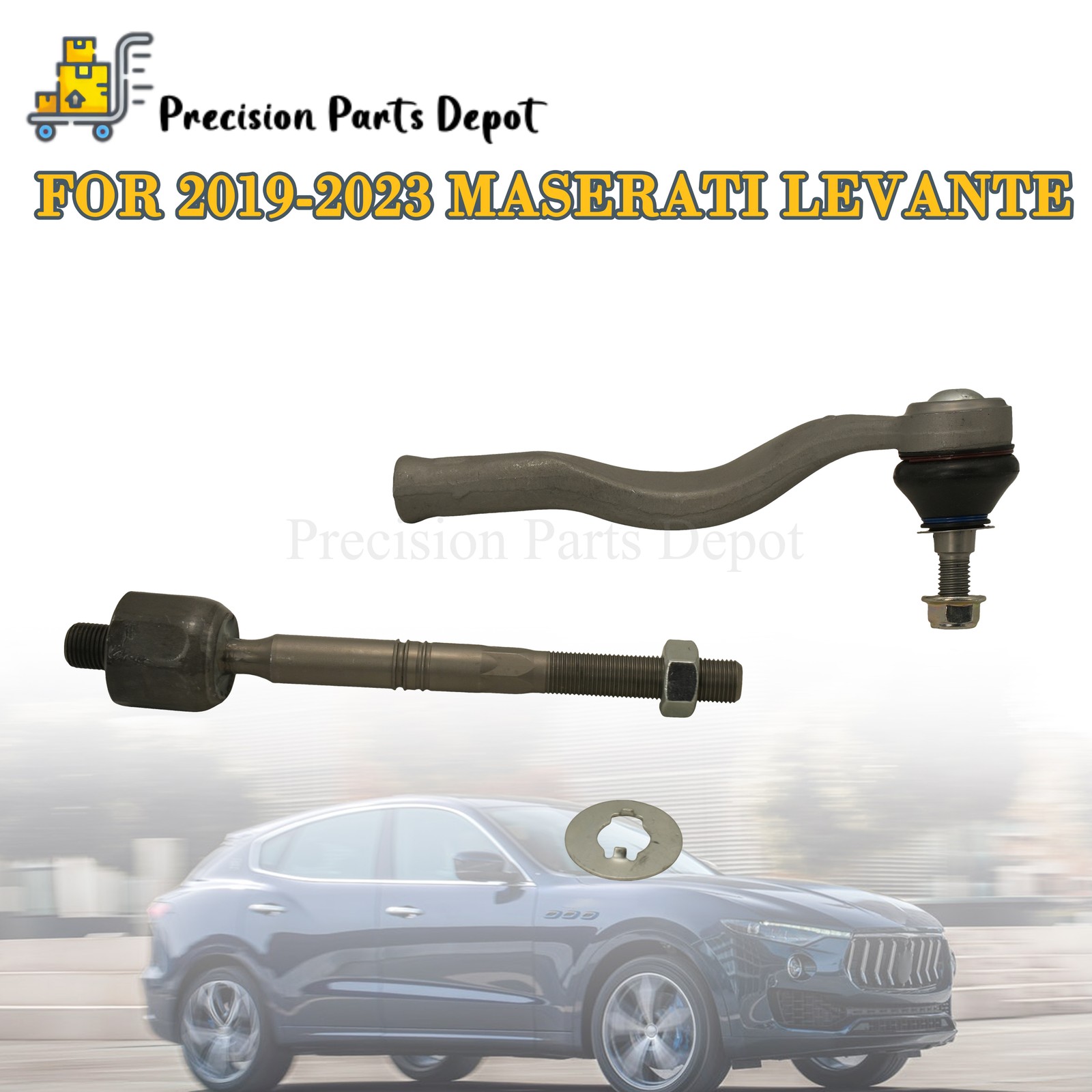 673007161 Left Inner Tie Rod Ball Joint For 2019-2023 Maserati Levante