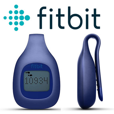 Fitbit Zip Wireless Activity Calories Steps Tracker Clip On Pedometer (Blue)