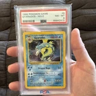1999 POKEMON GAME BASE SET UNLIMITED # 6 GYARADOS HOLO PSA 8 NM-MT