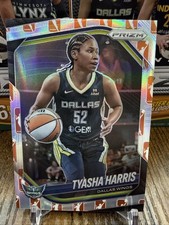 Tyasha Harris WNBA LOGO #130 2025 Panini Prizm Wings