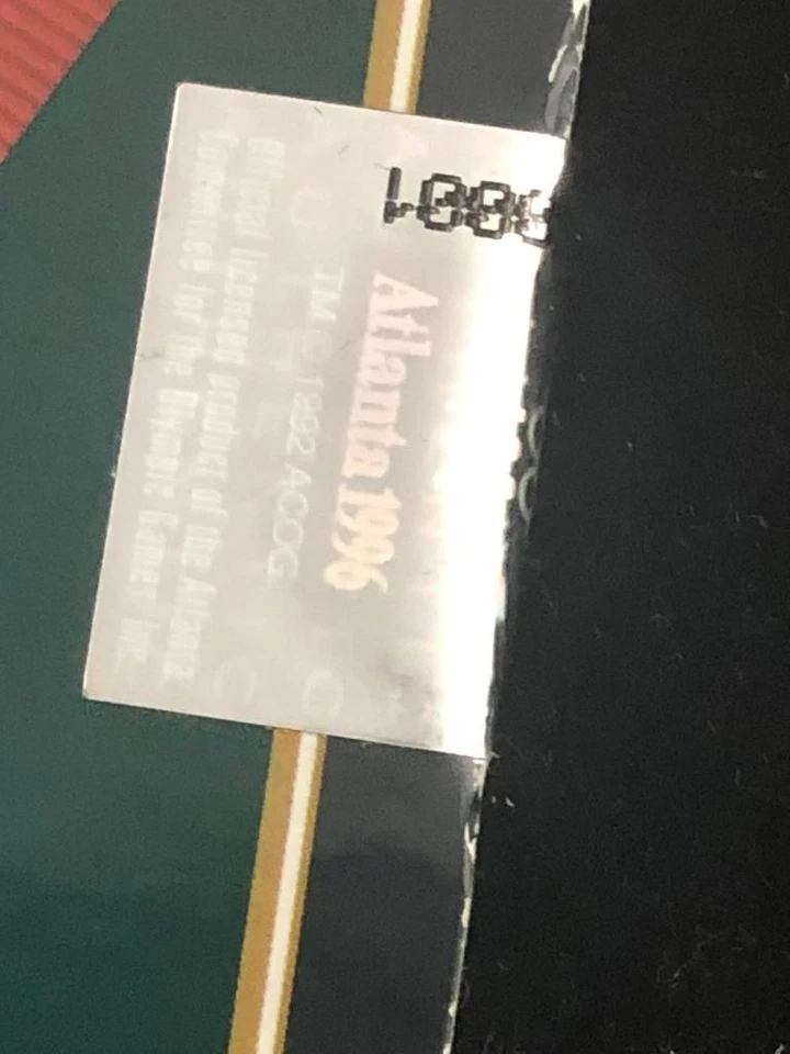 1996 Centennial Olympic Games Souvenir Dollar Mint Silver Coin Gymnastics - Image 3 of 4