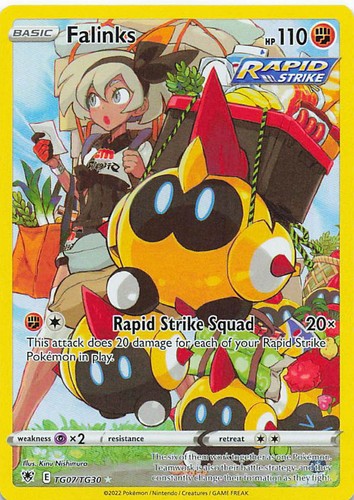 Falinks TG07/TG30 Holo Astral Radiance Trainer Gallery Pokemon NM