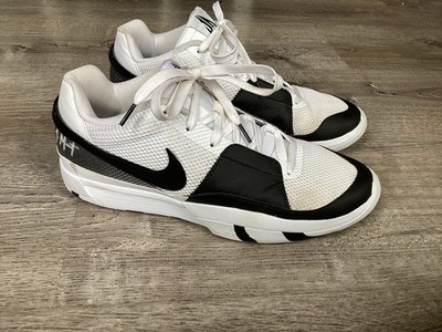 Nike Ja 1 'Scratch 2.0' FQ4796-101 White Black Basketball Shoes Mens Size 13