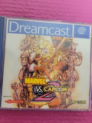 Sega Dreamcast Marvel vs. Capcom 2, OVP mit Anleitung