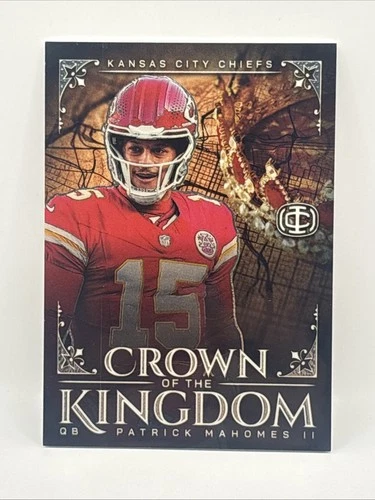 Clean Rare #CK2 Patrick Mahomes II Icon Collection Mahomes crown of the kingdom