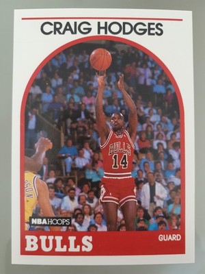 1989-90 NBA Hoops Craig Hodges #113 Chicago Bulls Basketball
