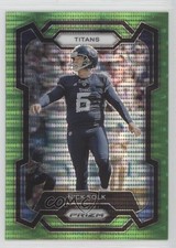 2023 Panini Prizm Neon Green Pulsar Prizm Nick Folk #208 g7c