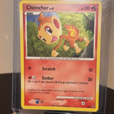 Pokemon diamond & Pearl Chimchar DP02 -