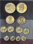2 Troy oz Rounds 999 silver USA 2 liberty Half 4 quarters 4 Dimes All 90% Silver