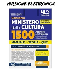 Concorso Ministero della Cultura 1500 assistenti alla vigilanza. Manuale di teor