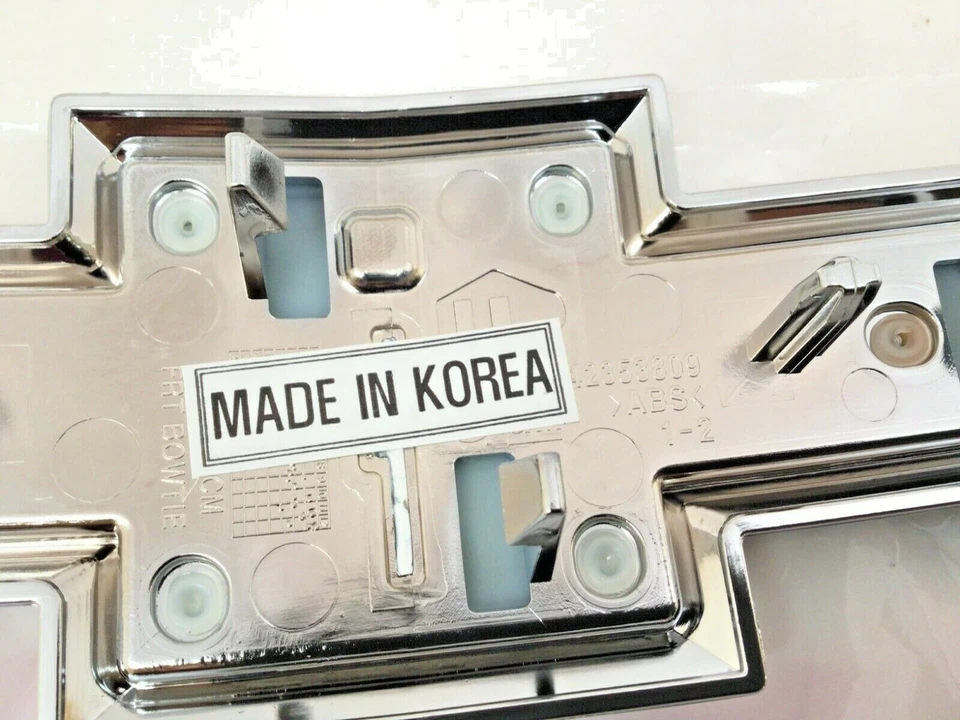 17-22 Chevrolet Trax 19-24 Blazer parrilla delantera negro pajarita emblema OEM 42481303 Foto 4 de 4