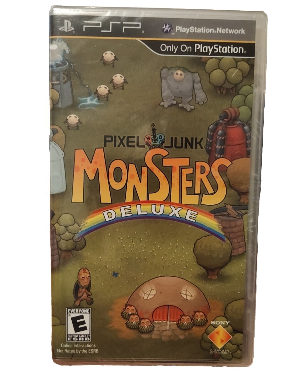 PixelJunk Monsters Deluxe (Sony PSP, 2010) New